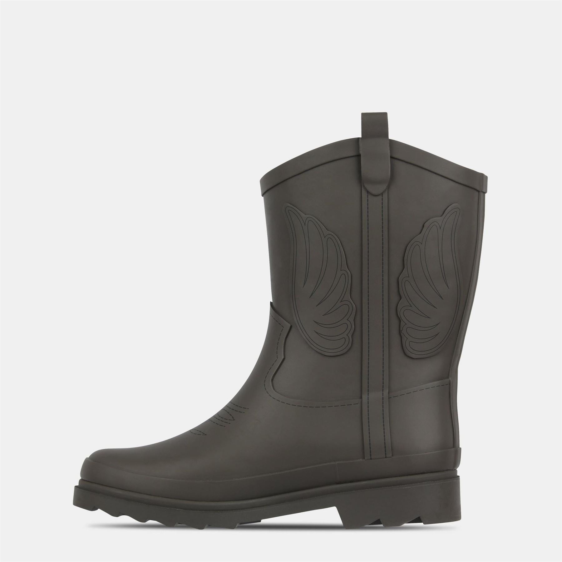 Jack Wills Cowboy Wellington Boots with Lug Sole