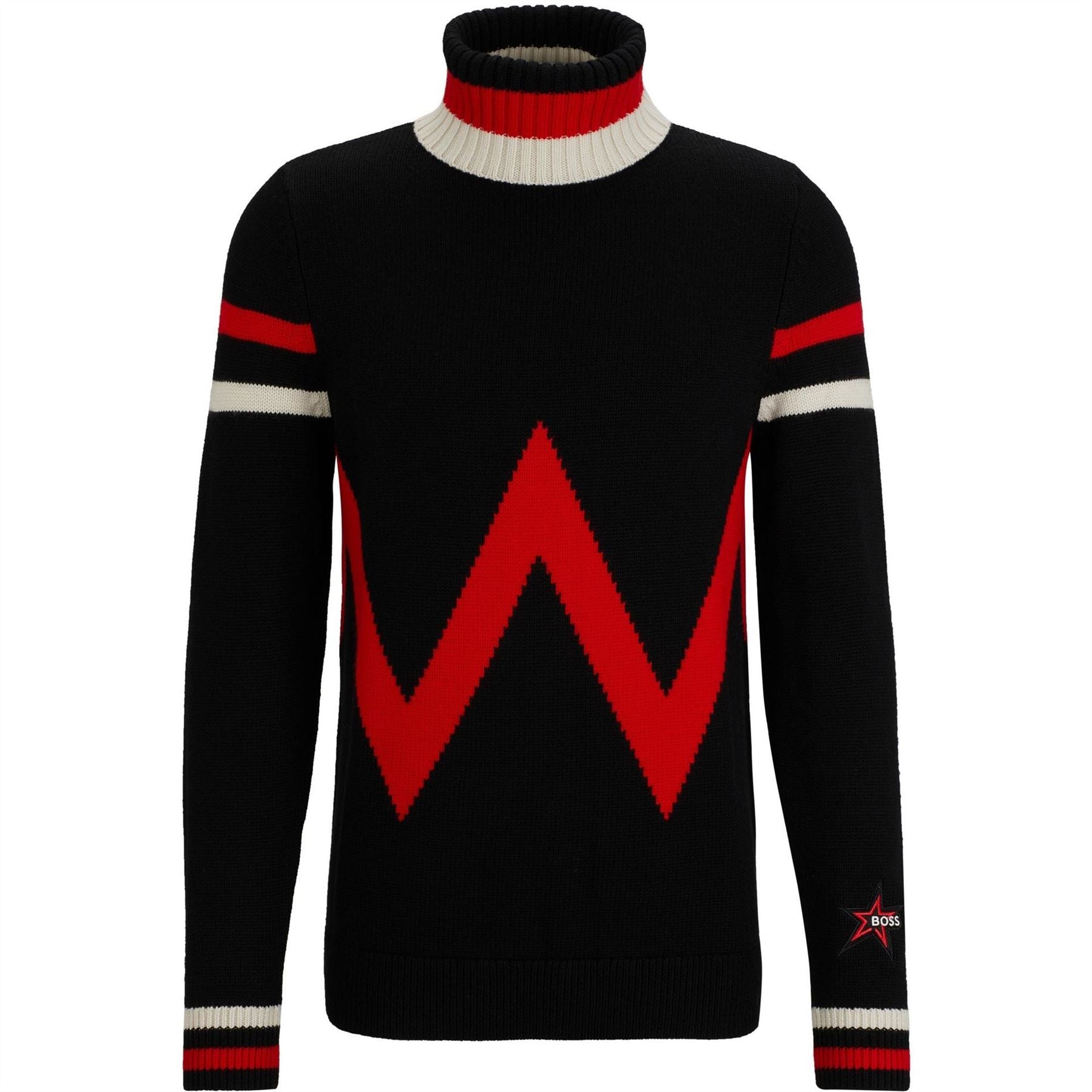 Boss Turtle Neck Long Sleeve Sweater