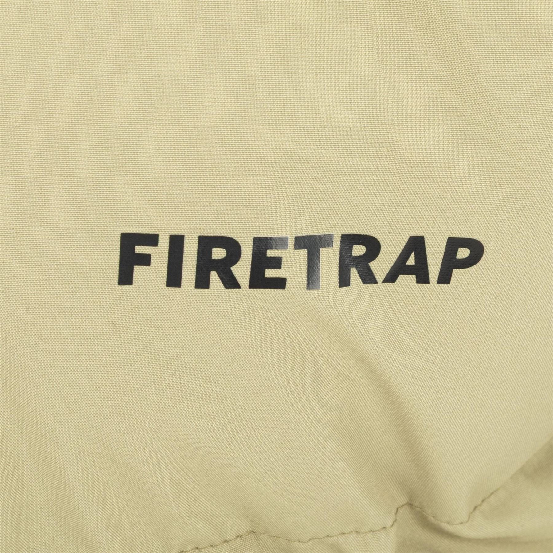 Firetrap Full Zip Funnel Neck Long Sleeve Puffer Jacket