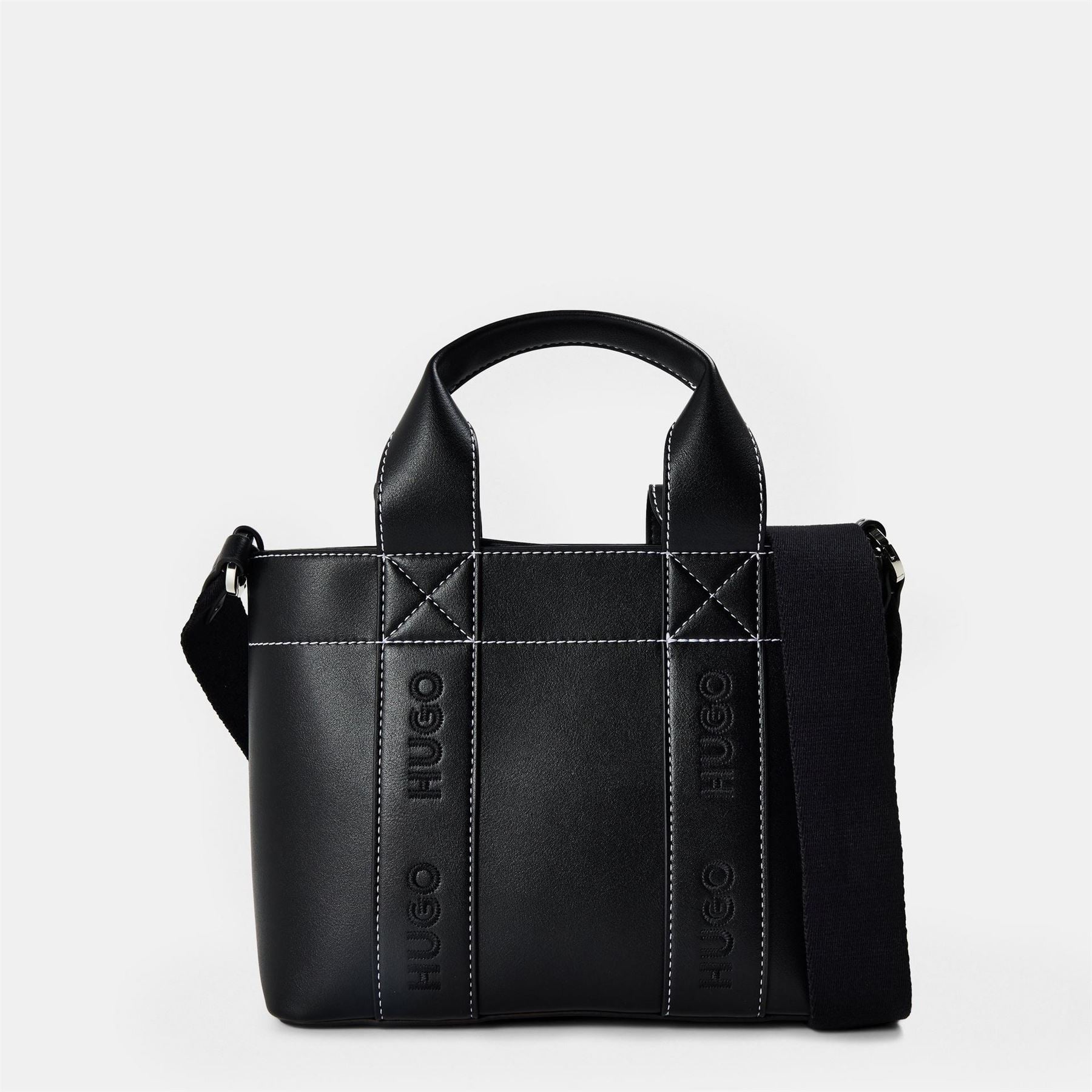 Hugo Becky Up Mini Tote with Embroidered Logo
