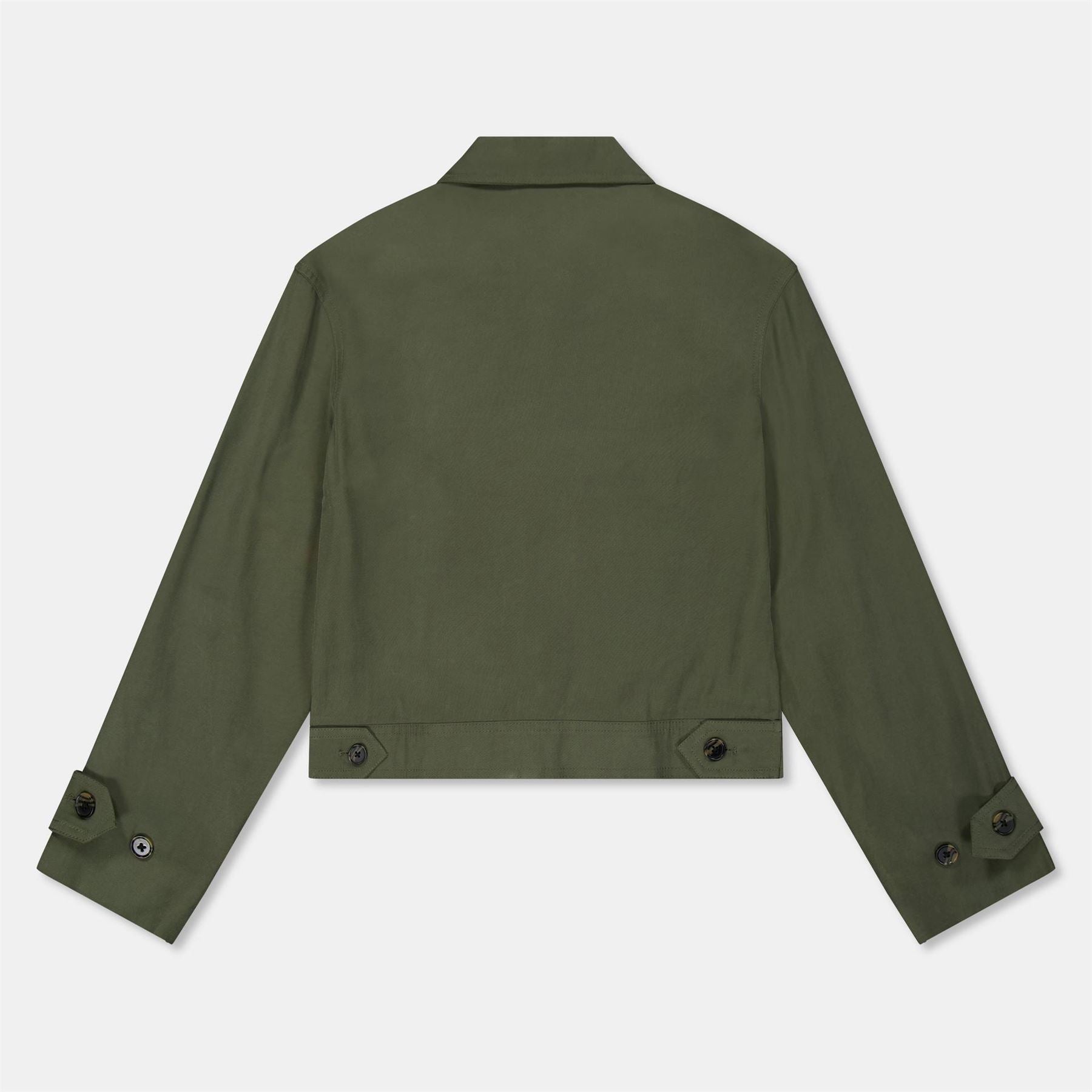 Finery Solid Patterned Roll Up Cuff Overshirt