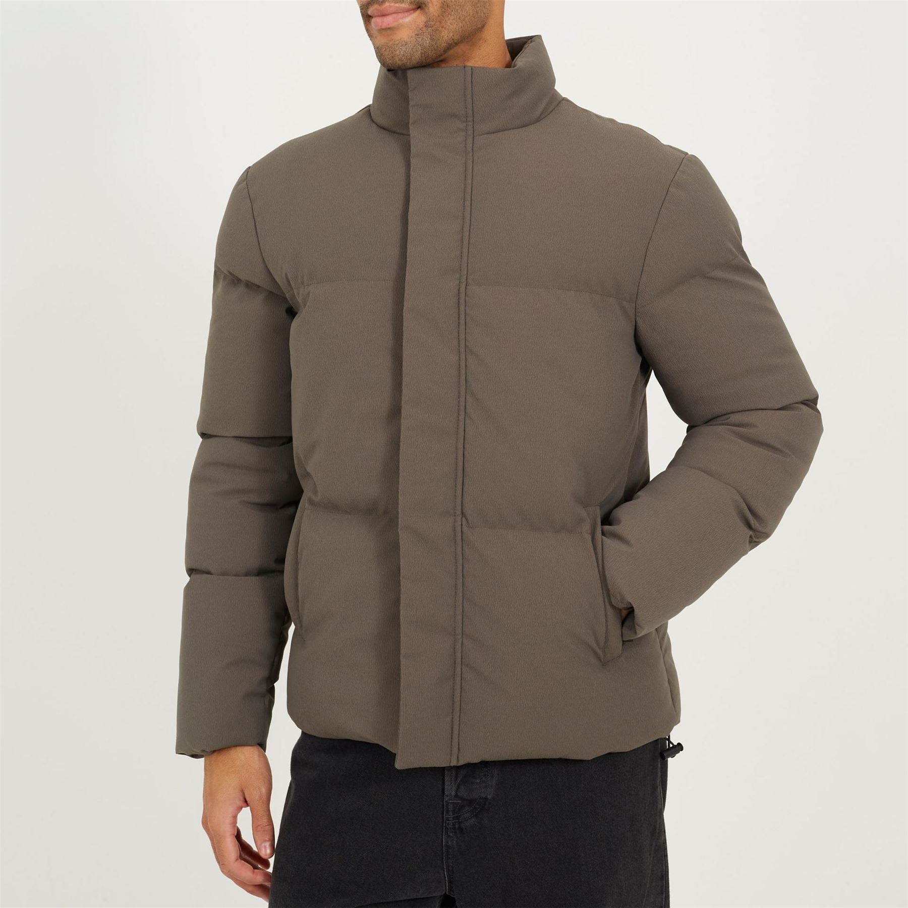 Brave Soul Medium Puffer Jacket