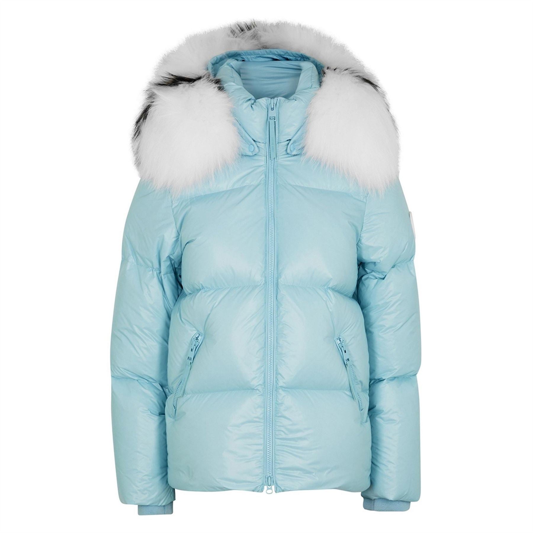 Arctic Army Short Fur Hood Puffer