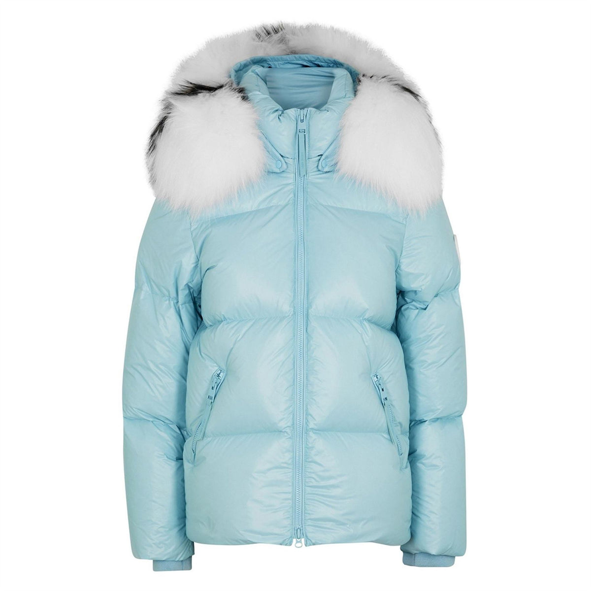 Arctic Army Short Fur Hood Puffer