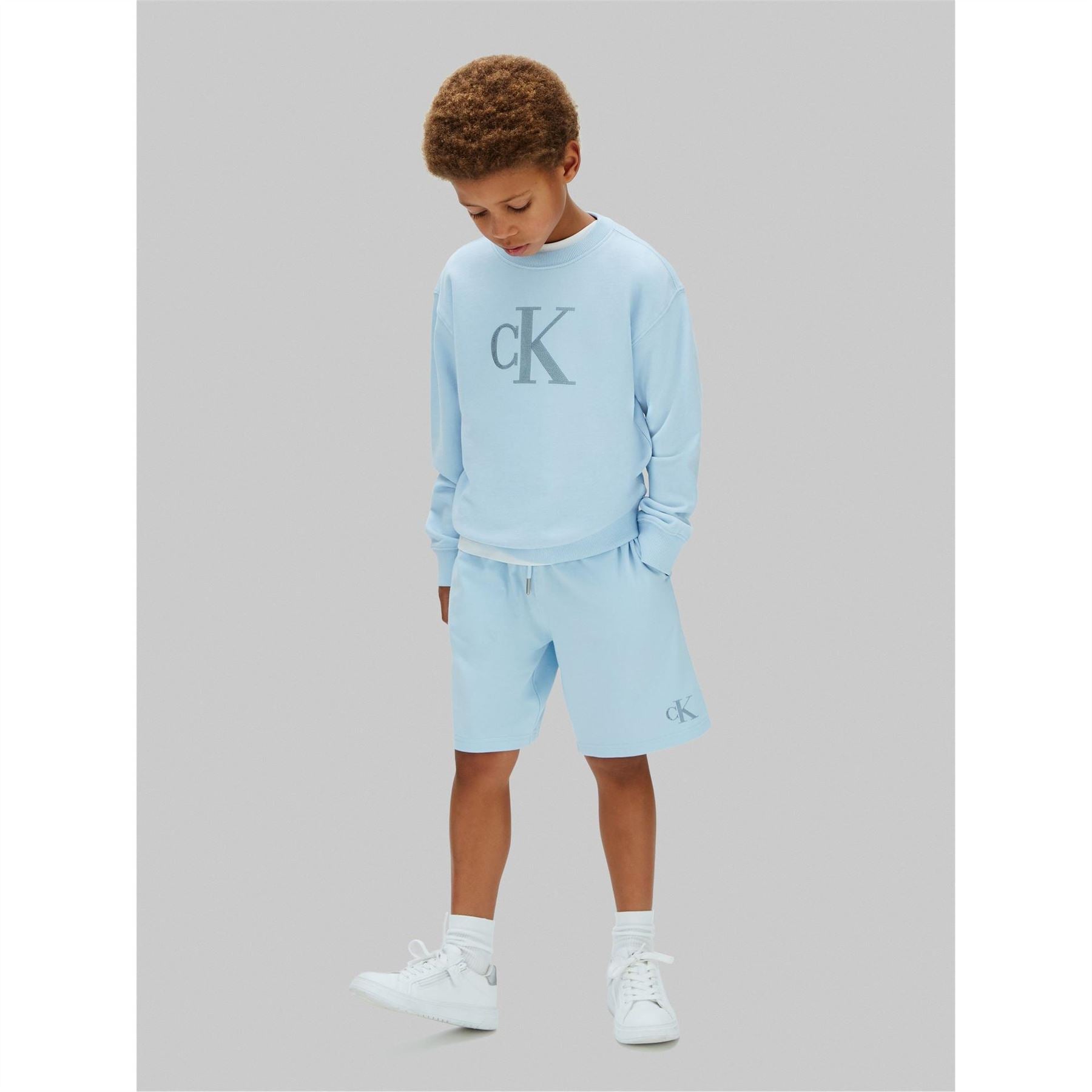 Calvin Klein Jeans 2pc Crw Shrt Set Jn62