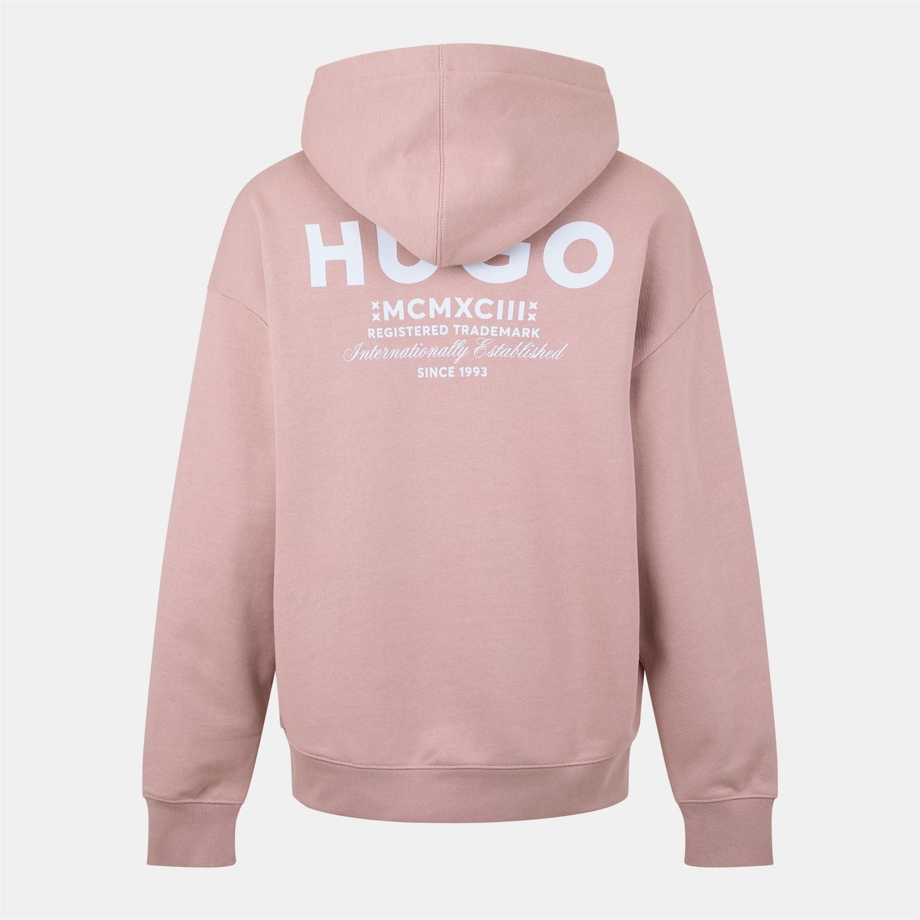 Hugo HUGO Nazardo Drawstring Hoodie with Modern Logo Detail