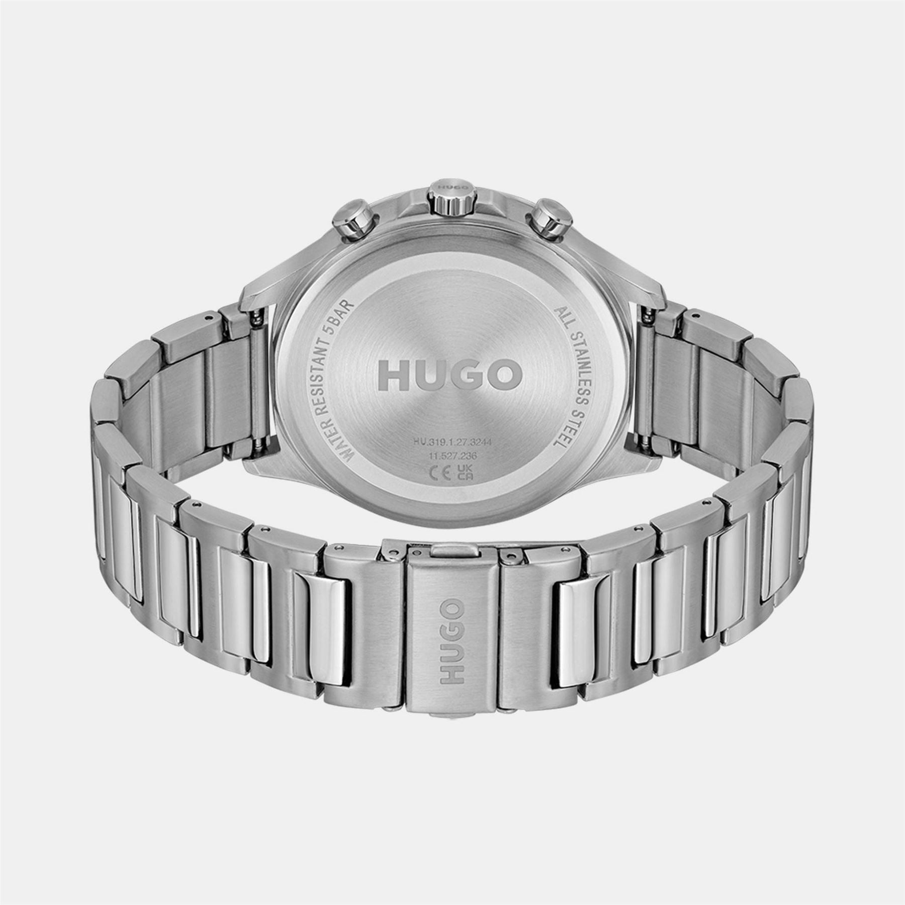 Hugo HUGO #SMASH MULTI with Stainless Steel Bracelet