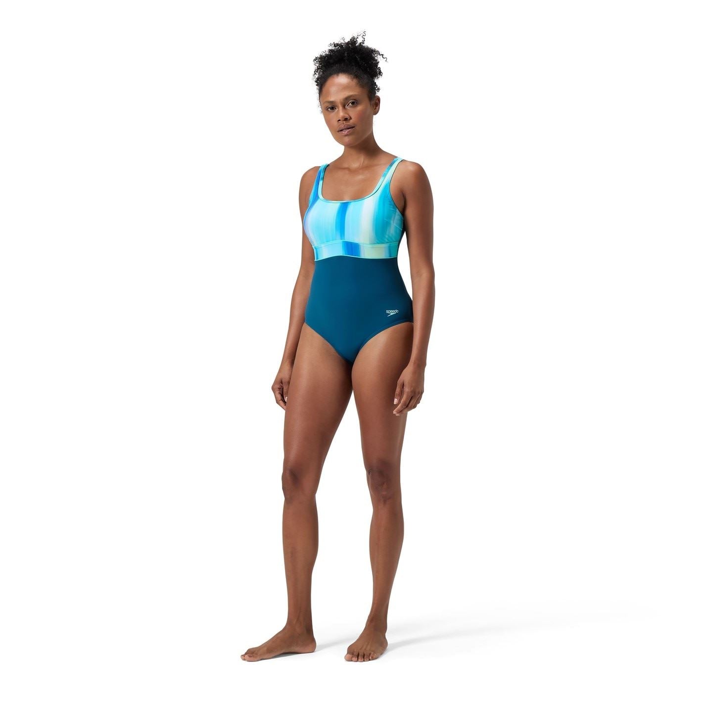 Speedo Womens Shaping Contoureclipse Printed 1 pc