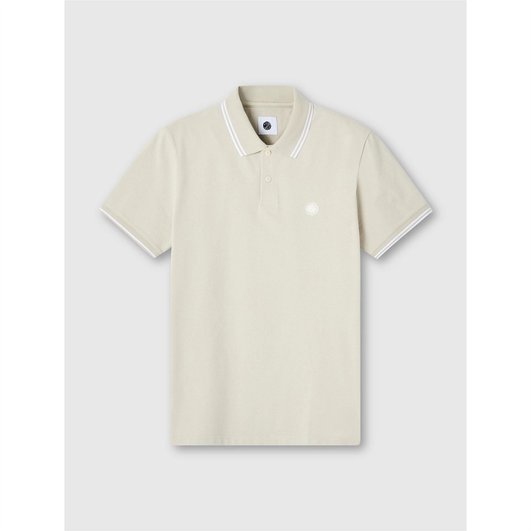 Pretty Green Collared Neck Short Sleeve Polo Shirt