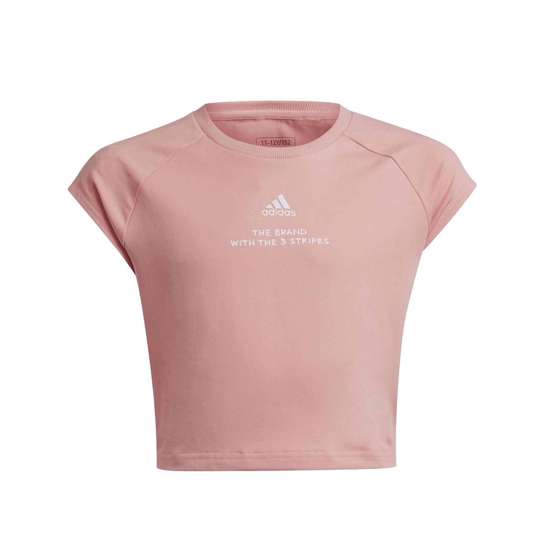 adidas Jam Cotton Short Sleeve Cropped Slim Fit T-Shirt