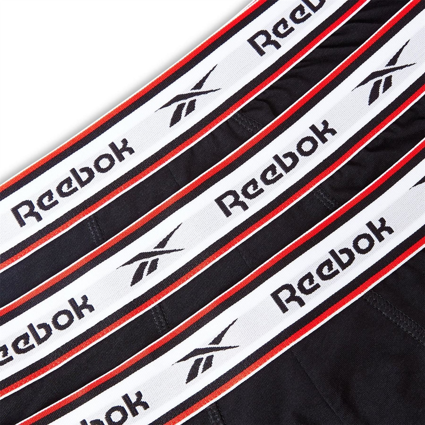 Reebok Mens Pack Boxer Shorts Barlow
