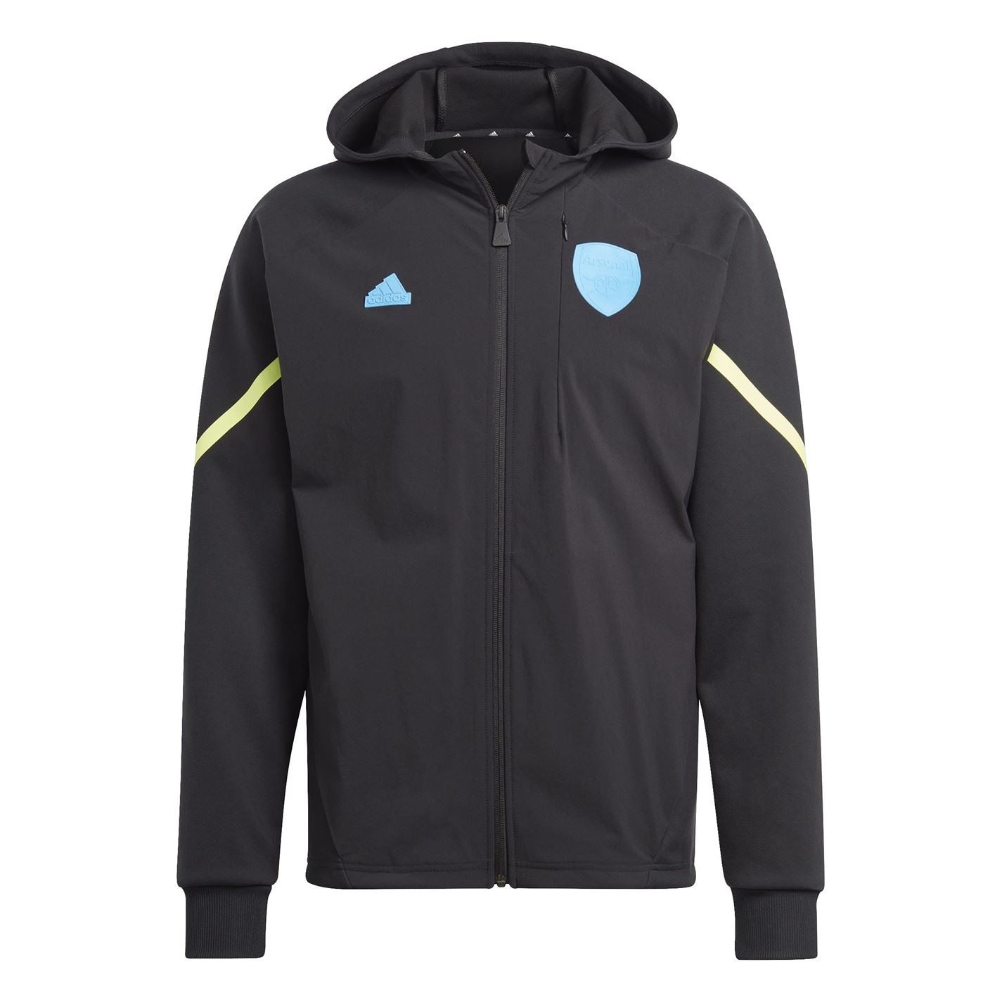 adidas Mens Arsenal Designed For Game Day Hoodie  2024 2025