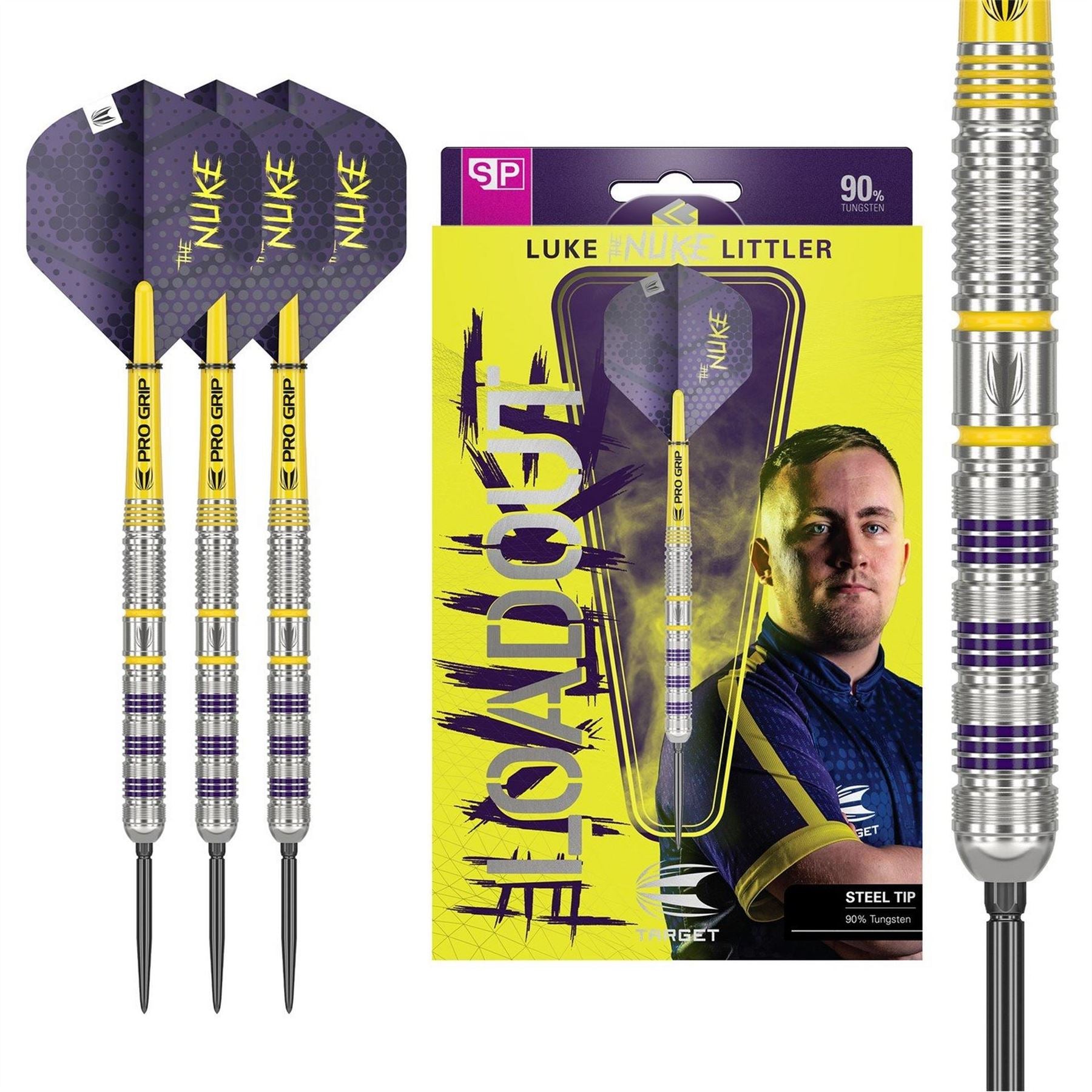 Target Darts Luke Littler Loadout 23g Tungsten Darts