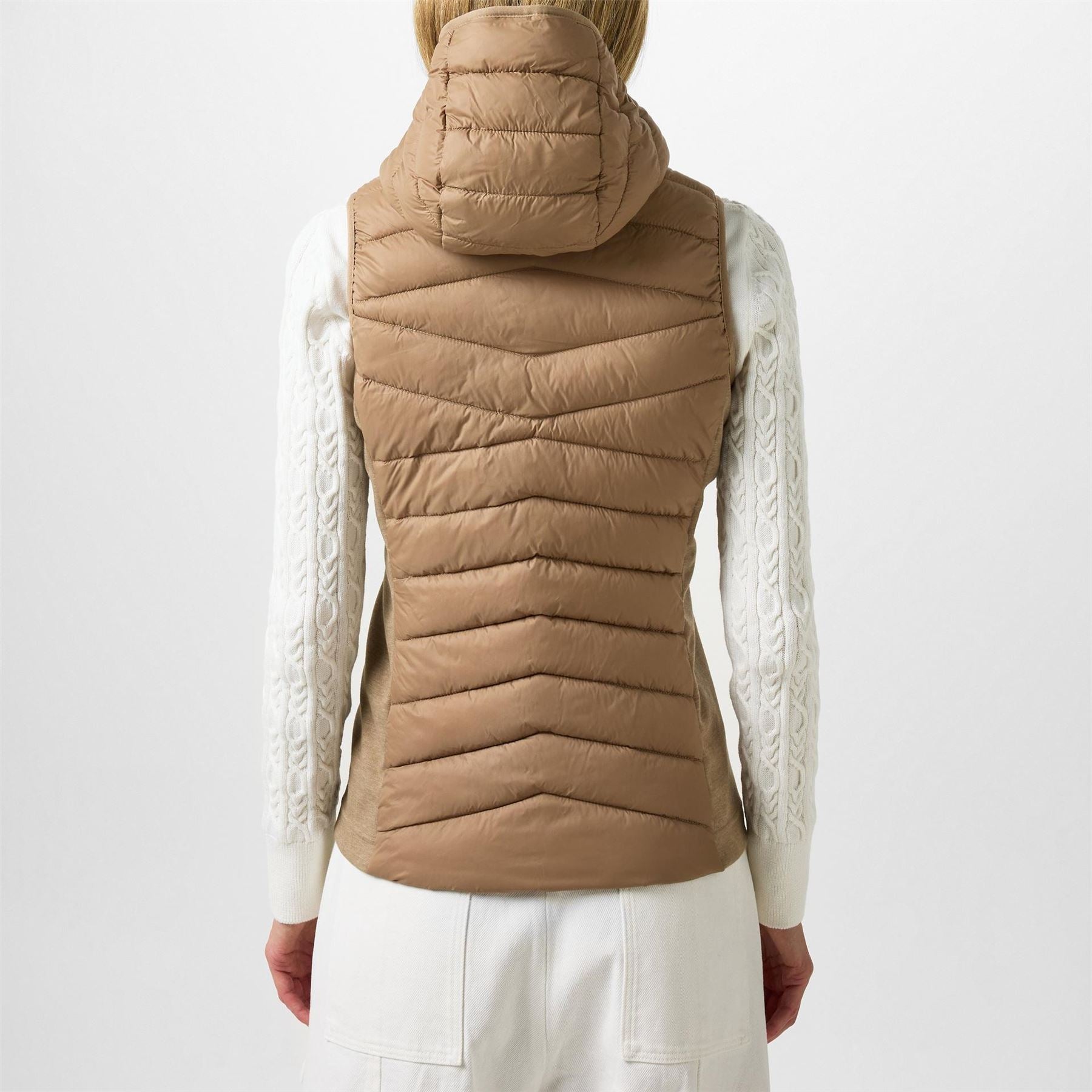 Barbour International Grid Lock Hooded Gilet