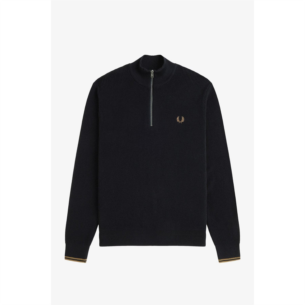 Fred Perry Stitch Half Zip Jumper