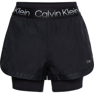 Calvin Klein Performance 2 In 1 Gym Shorts