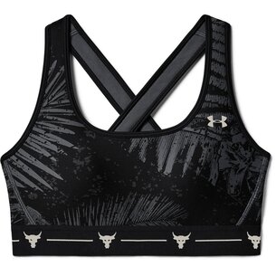 Under Armour Project Rock Crossback Sports Bra Womens
