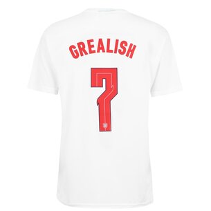 UEFA England Euro 2020 Grealish T-Shirt Mens
