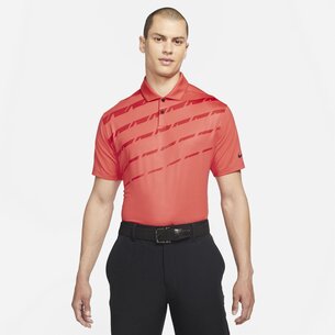 adidas Dri FIT Vapor Mens Graphic Golf Polo Shirt