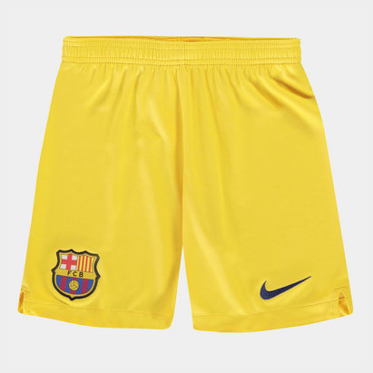Nike FC Barcelona 19/20 Away Kids Football Shorts
