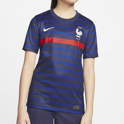 Nike France 2020 Kids Home Football Shirt