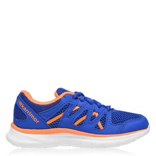 boys black running trainers