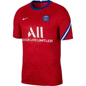paris saint germain x jordan pre match shirt
