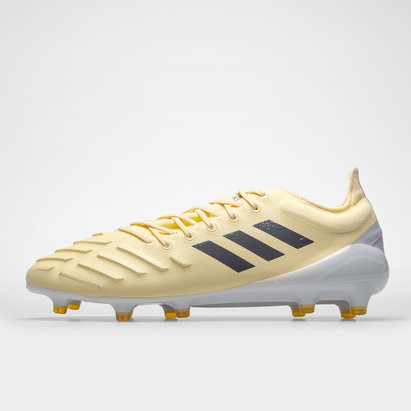 adidas white and gold rugby boots