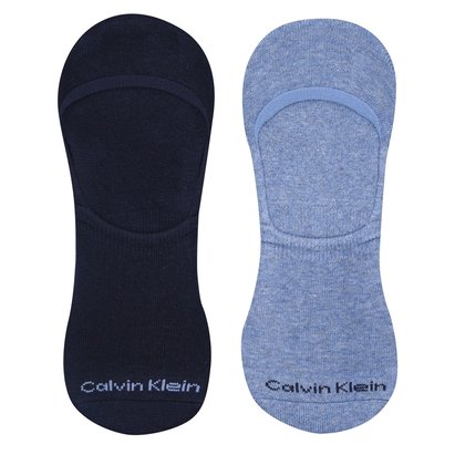 Calvin Klein 2 Pack Cushioned Trainers Liners Mens