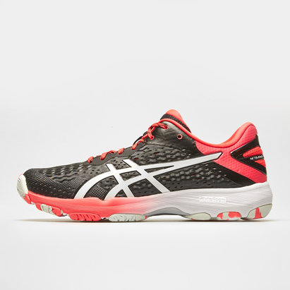 asics gel professional ff white netball trainers