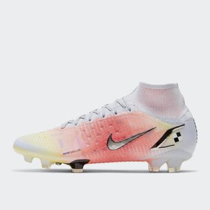 white and pink nike football boots