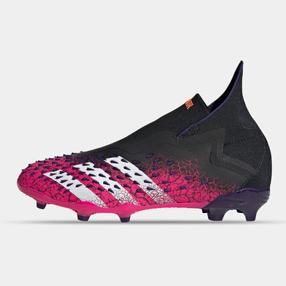 pink junior football boots