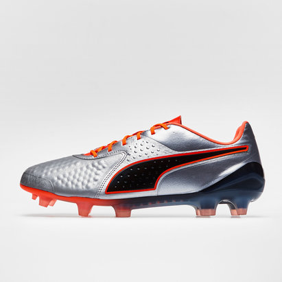 1 Leather Low FG Football Boots 