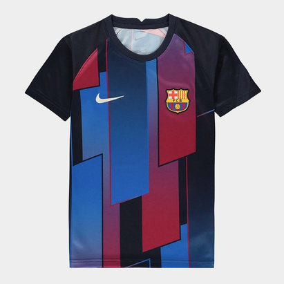 Nike Barcelona Pre Match Shirt 2021 2022 Junior