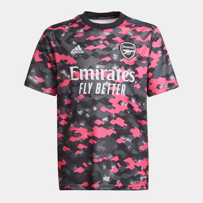 adidas Arsenal Pre Match Shirt 2021 2022 Junior