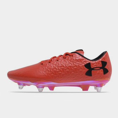 pink under armour rugby boots