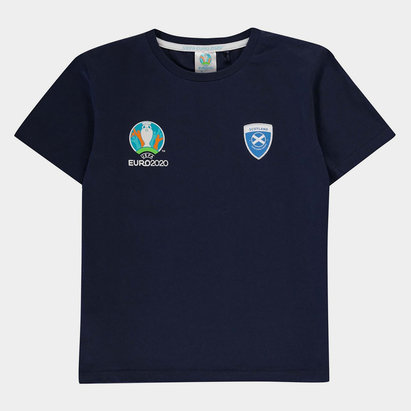 UEFA Euro 2020 Scotland Core T Shirt Junior Boys