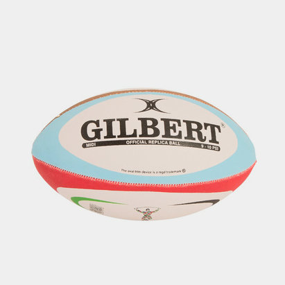 Gilbert Rugby Sports Grippy Rubber Compound Surface Replica Ball 