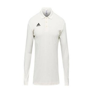 adidas Howzat Long Sleeve Cricket Shirt Juniors