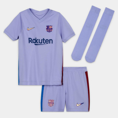 Nike Barcelona Away Mini Kit 2021 2022