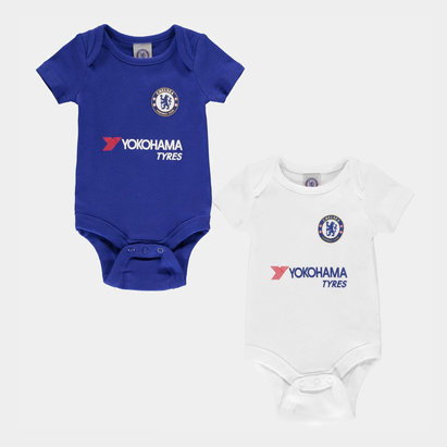 Chelsea Football Body Vest Set Baby Boys