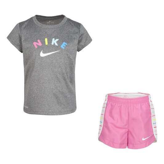 Nike AOP Short Set Baby Girls