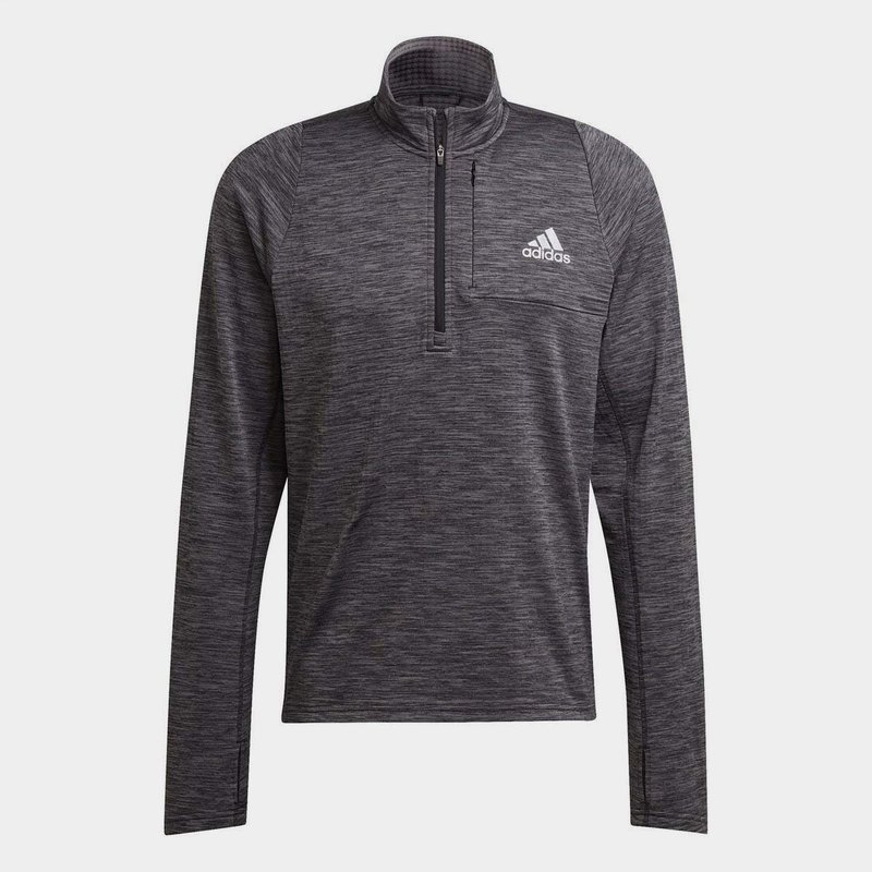 adidas Icons Cover Mens Half Zip Running Top