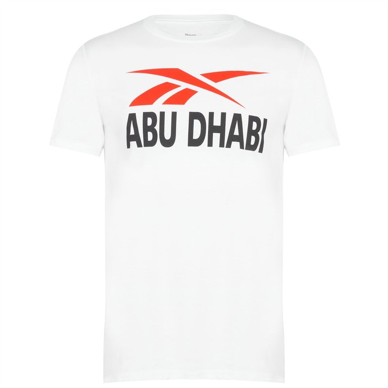 Reebok Abu Dhabi T Shirt Mens