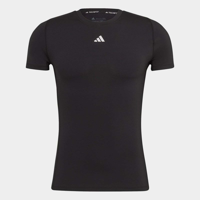 adidas Techfit Short Sleeve T Shirt Mens