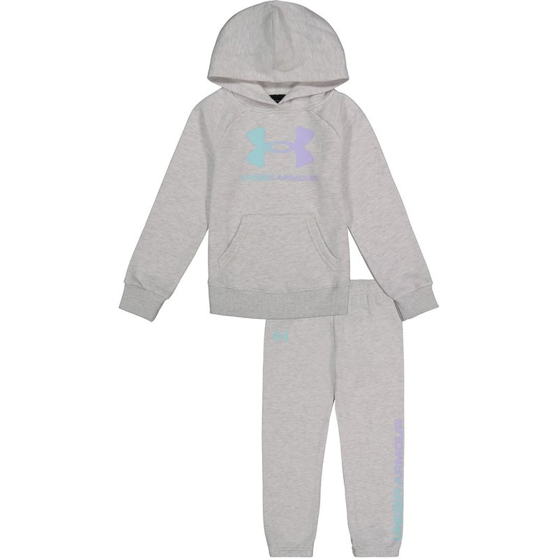 Under Armour Armour Gradient Logo Hoody Set Infant Girls