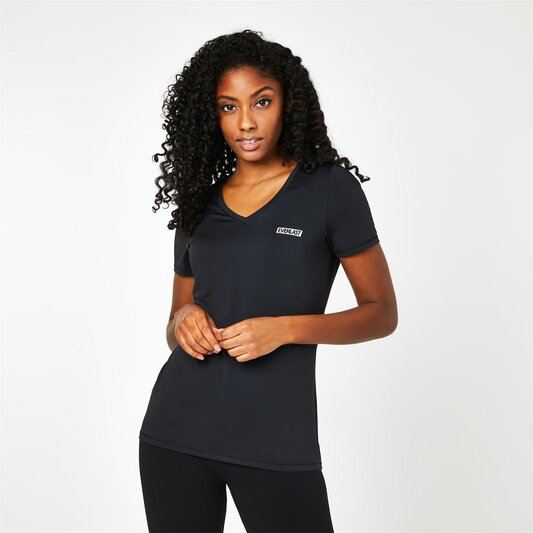 Everlast V Neck Mesh T-Shirt