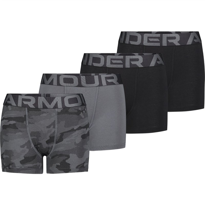 Under Armour Boxer Briefs 4 Pack Junior Boys