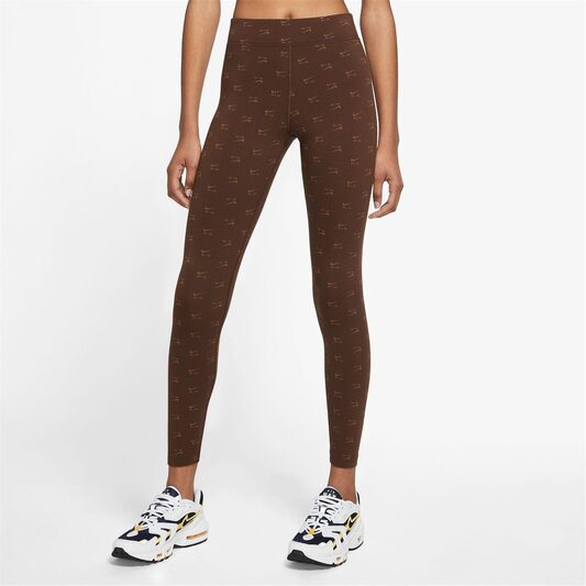 Nike Air Womens High Waisted Printed Leggings