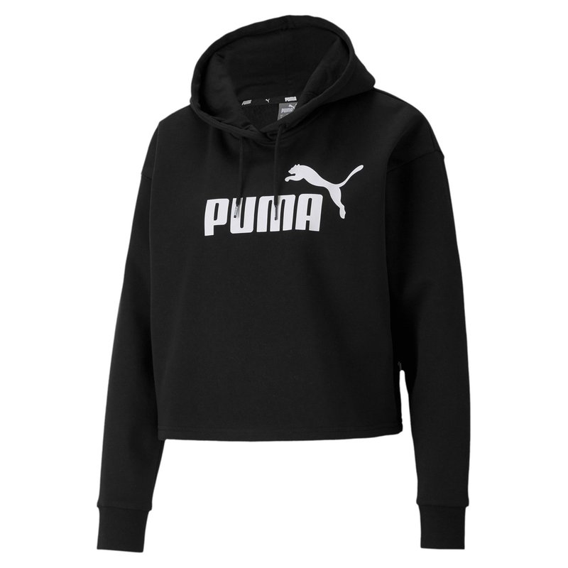 Puma Essential Crop Hoodie Womens